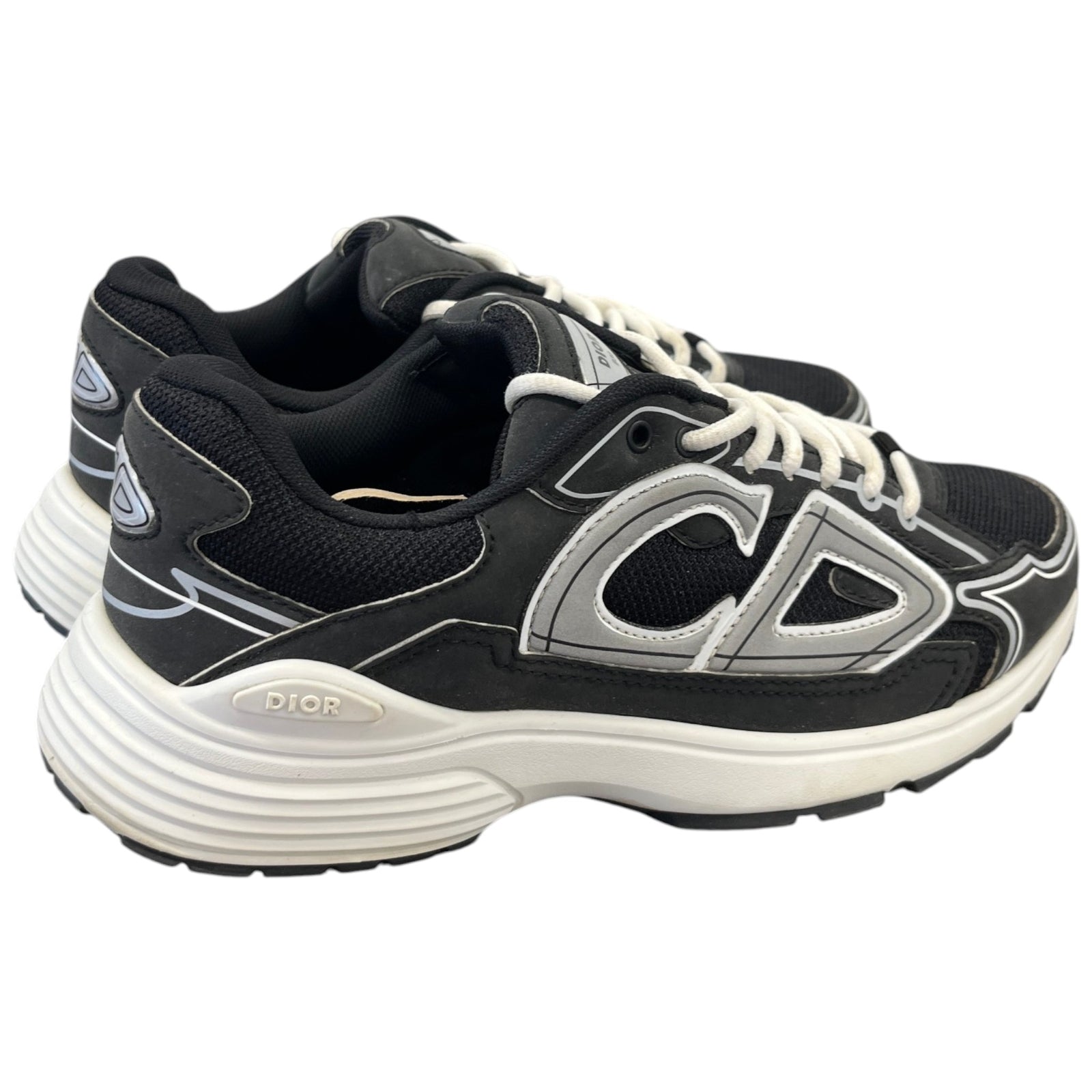 Men's B30 Low Trainers Black Size UK 6 / EU 40 - Photo 8