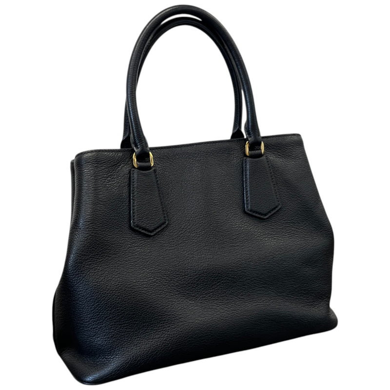 Women's Vitello Daino Handbag Black