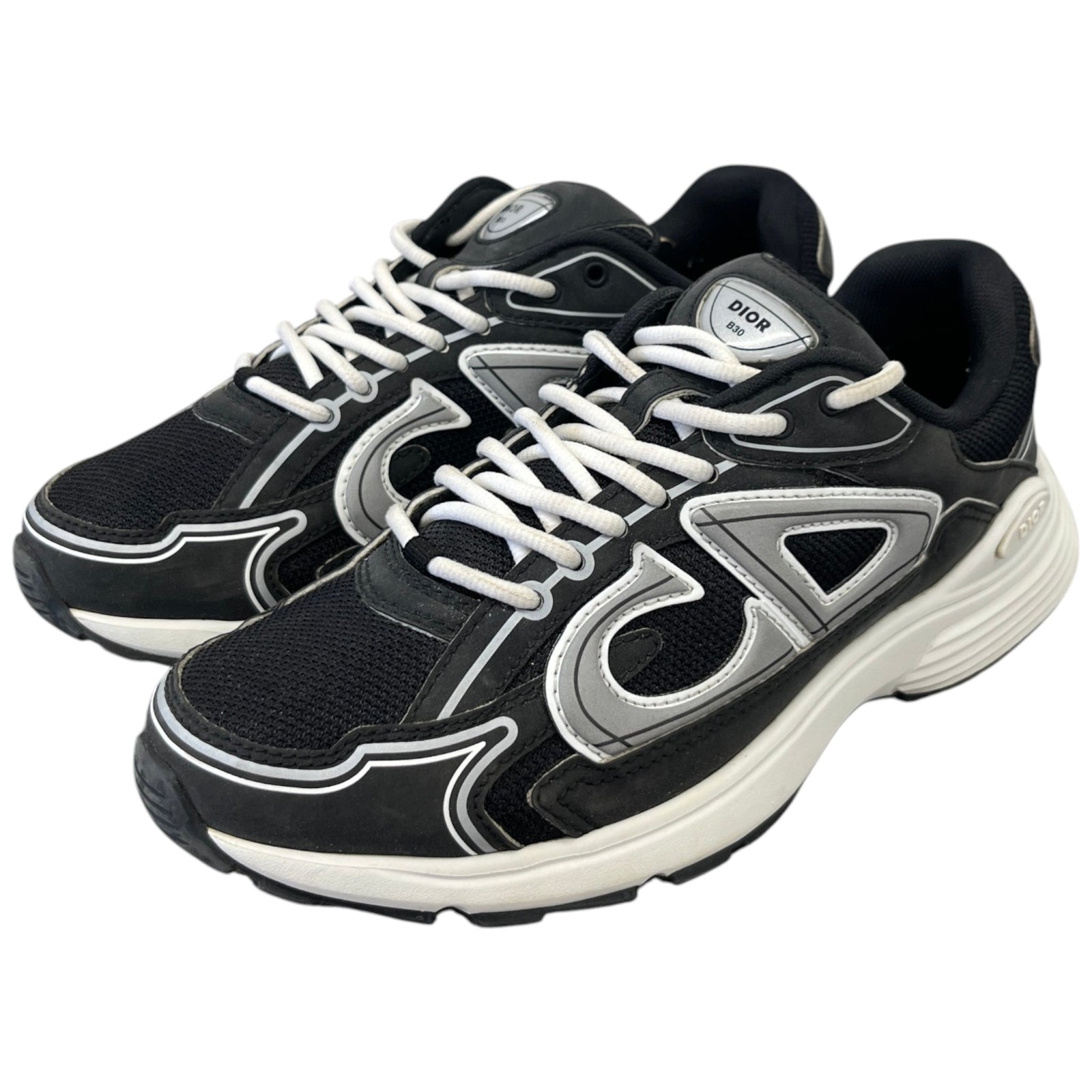 Men's B30 Low Trainers Black Size UK 6 / EU 40 - Photo 9