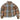 Women's Reversible Cropped Check Down Jacket Beige Size L