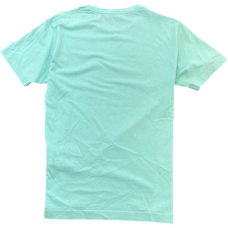 Men's Three Print T-Shirt Green Size M