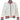 Men's Tricolor Stripe Jacket White Size S