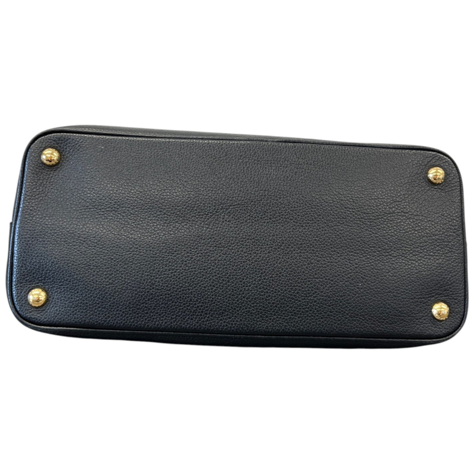 Women's Vitello Daino Handbag Black - Photo 10