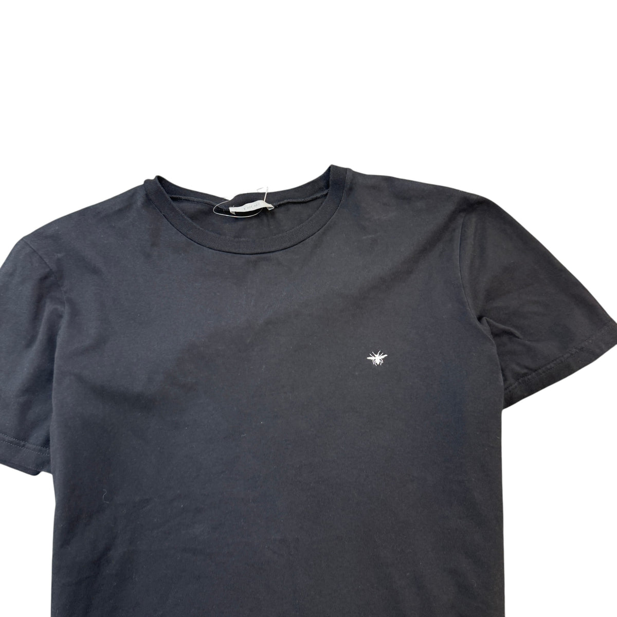 Men's Embroidered Bee T-Shirt Black Size M - Photo 3