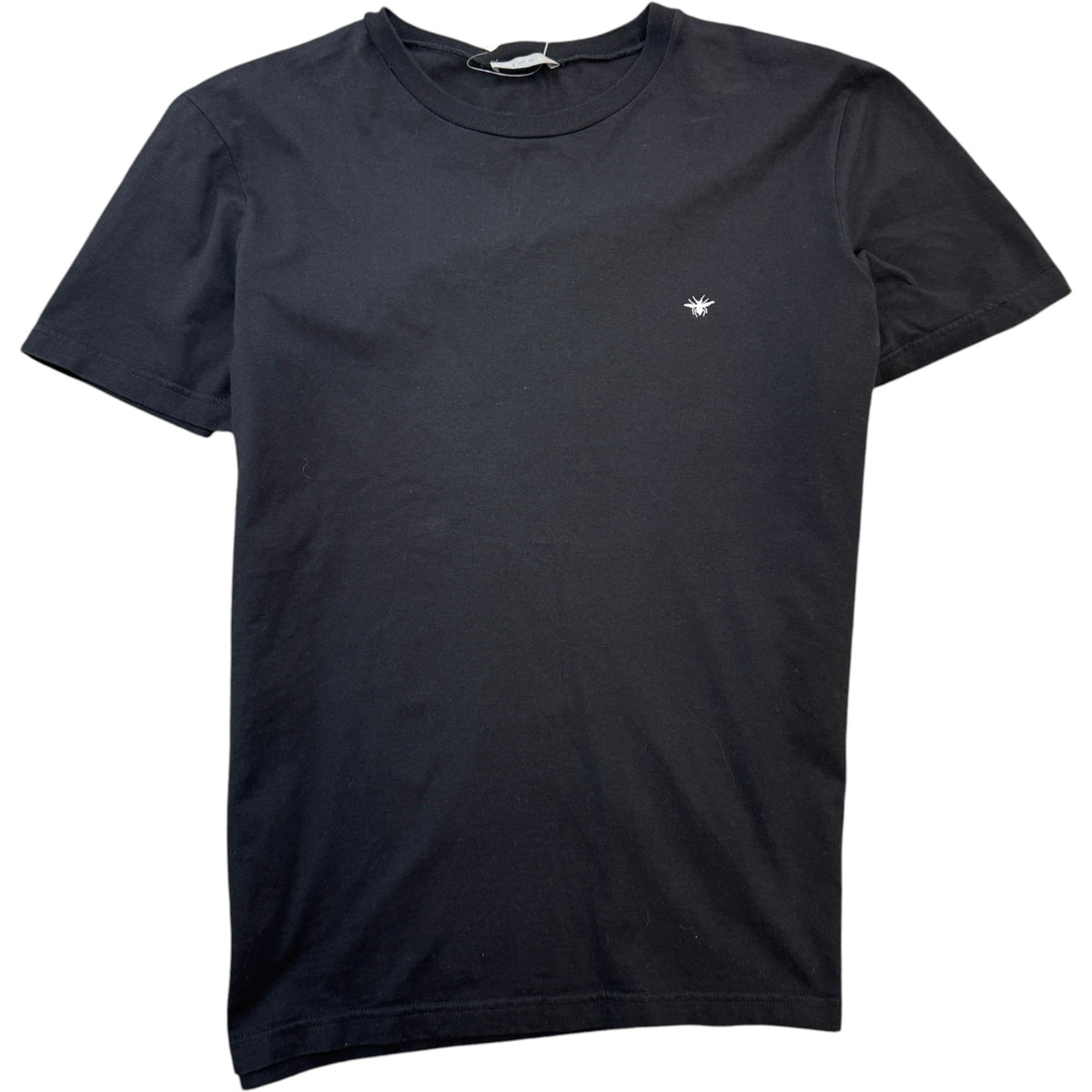 Men's Embroidered Bee T-Shirt Black Size M - Photo 1