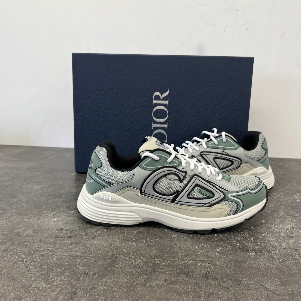 Men's B30 Low Trainers Green Size UK 8 / EU 42 - Photo 12