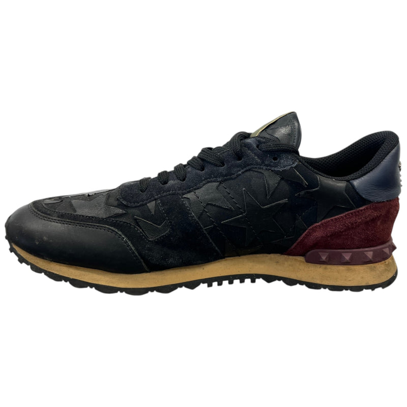 Men's Rockrunner 'Stars Camo' Low Trainers Black Size UK 10 / EU 44