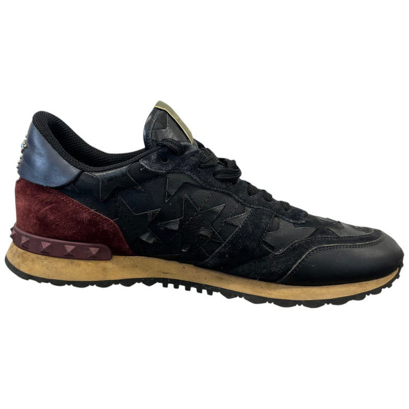 Men's Rockrunner 'Stars Camo' Low Trainers Black Size UK 10 / EU 44