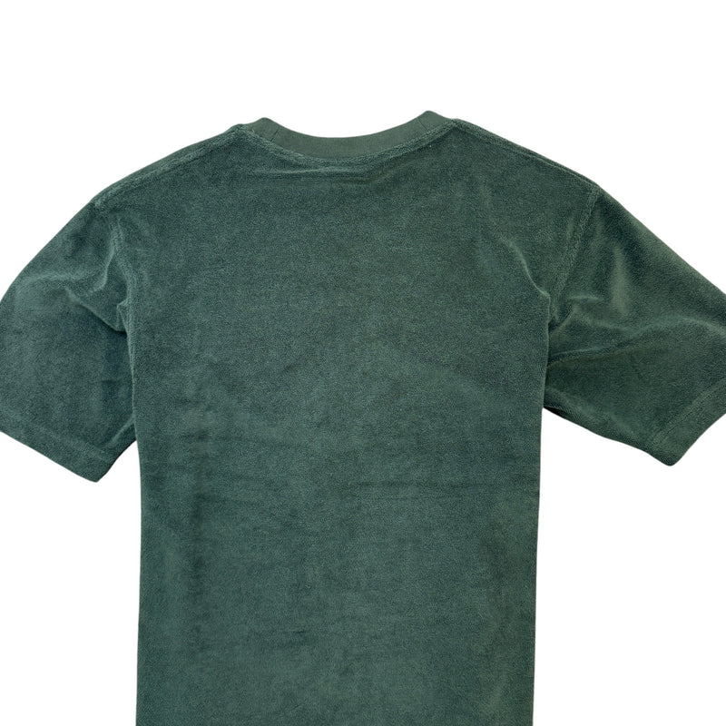 Men's Knight Stamp Logo T-Shirt Khaki Size XS