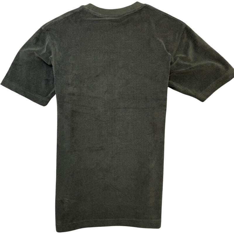 Men's Knight Stamp Logo T-Shirt Khaki Size XS