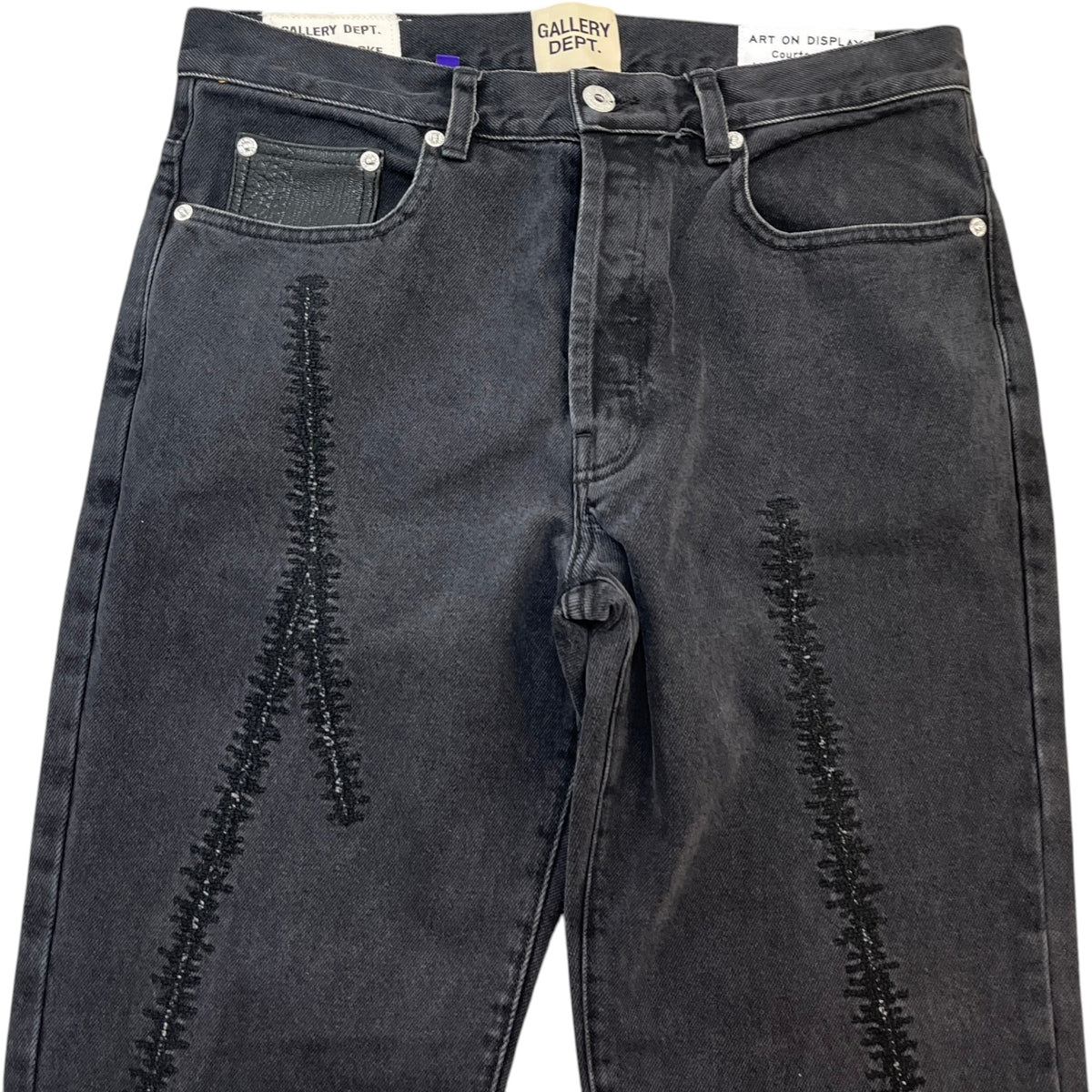 Men's Yorke Flare Jeans Black Size M / W32 - Photo 5