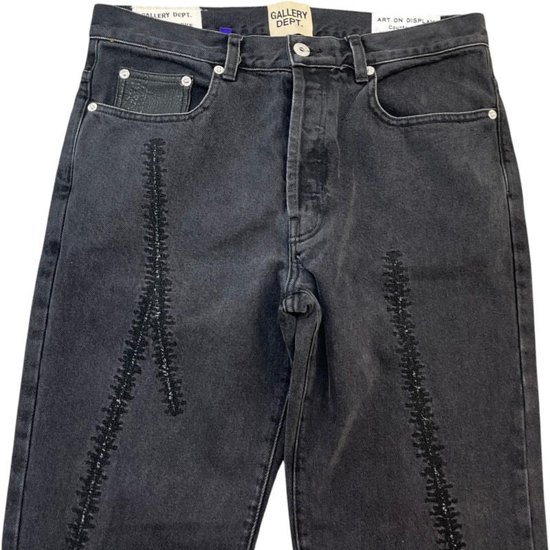 Men's Yorke Flare Jeans Black Size M / W32