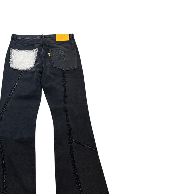 Men's Yorke Flare Jeans Black Size M / W32