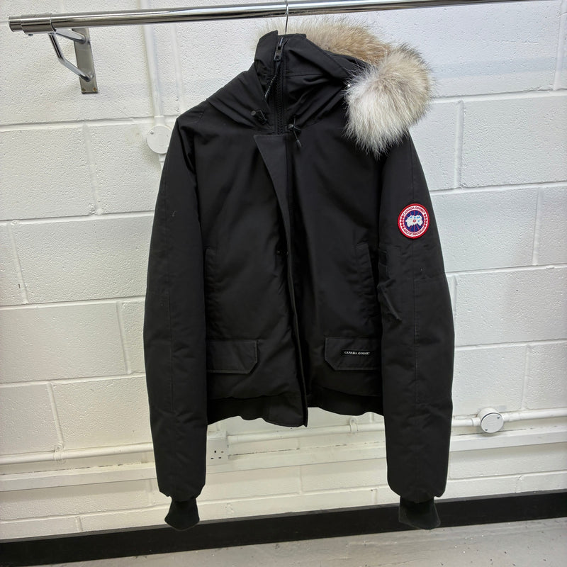 Men's Chilliwack Bomber Down Jacket Black Size XXL