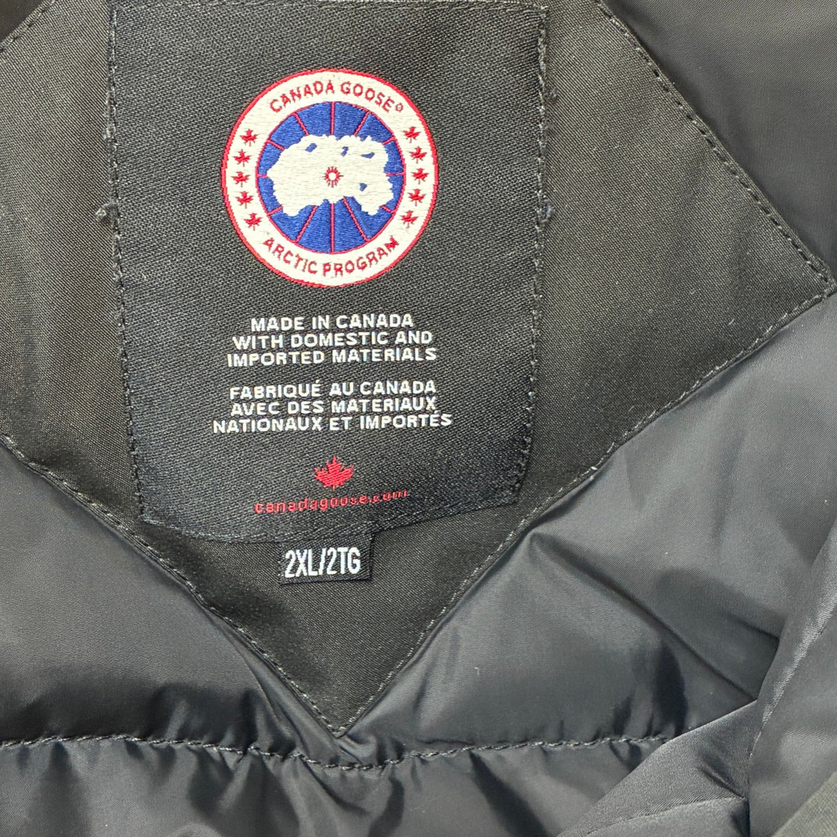 Men's Chilliwack Bomber Down Jacket Black Size XXL - Photo 5