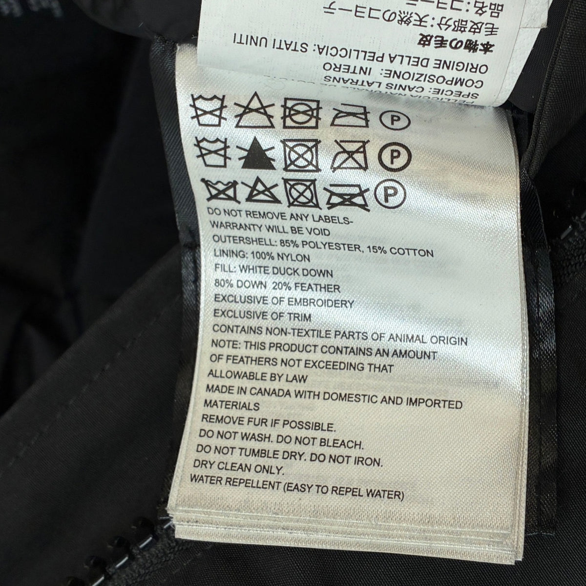 Men's Chilliwack Bomber Down Jacket Black Size XXL - Photo 7