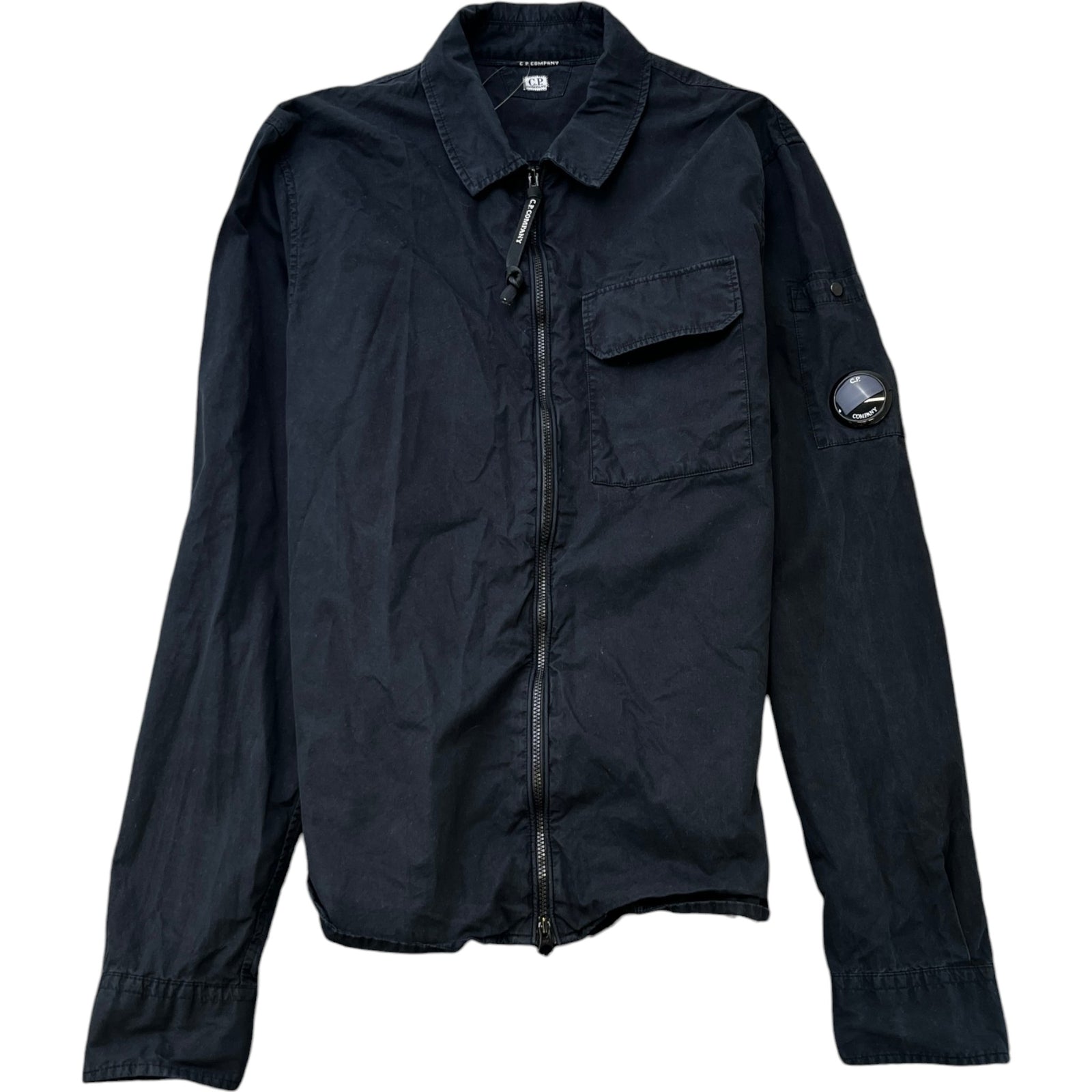 Men's Lens OverShirt Black Size M - Photo 1