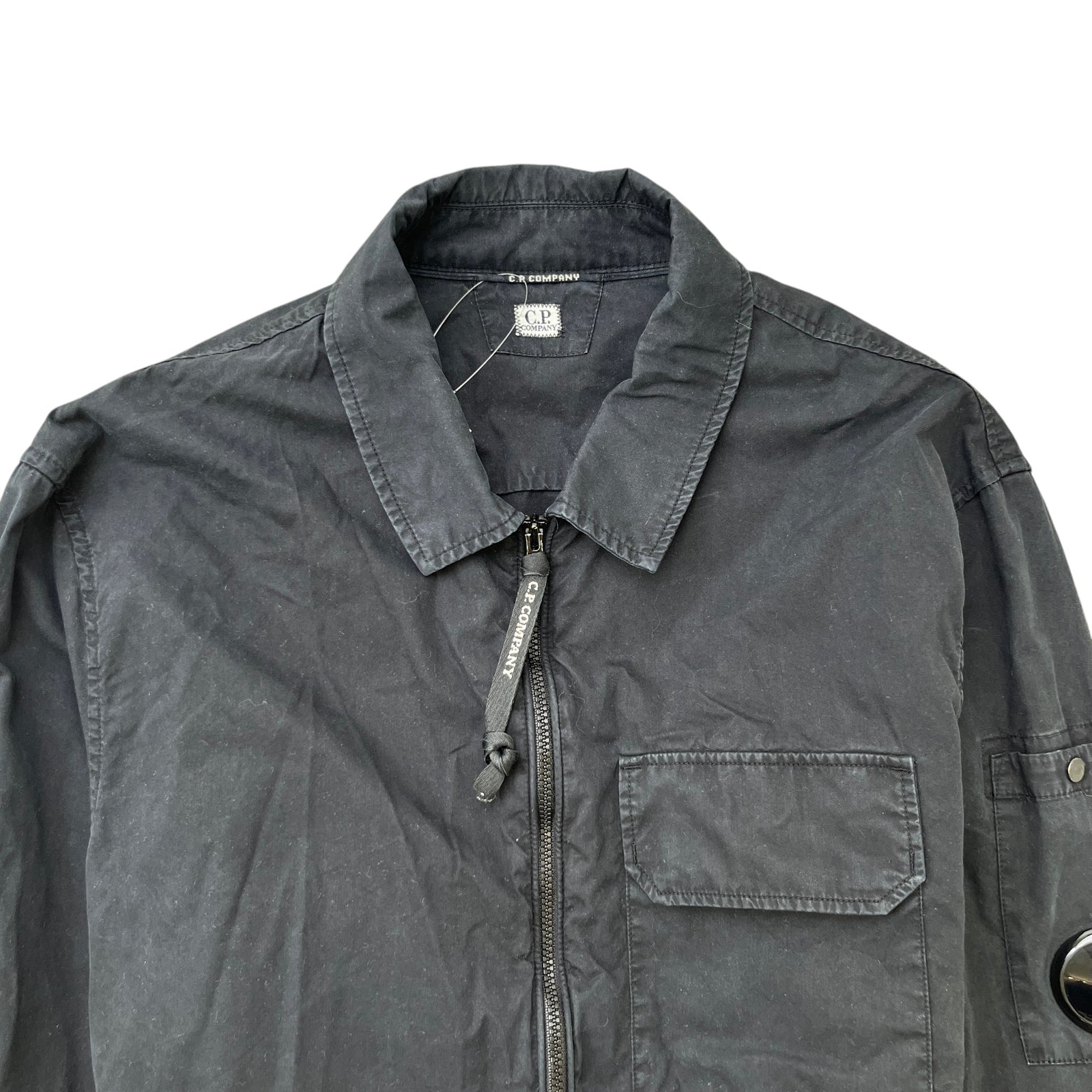 Men's Lens OverShirt Black Size M - Photo 6