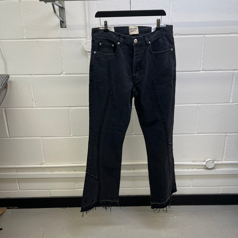 Men's Yorke Flare Jeans Black Size M / W32