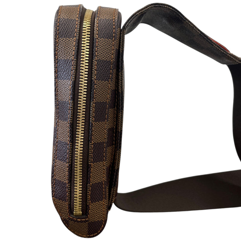Women's Damier Ebene Geronimos Crossbody Bag Brown