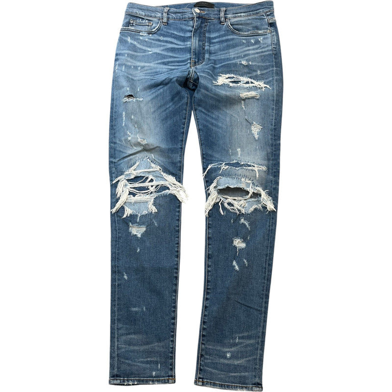 Men's Super Repair Jeans Blue Size XL / W36