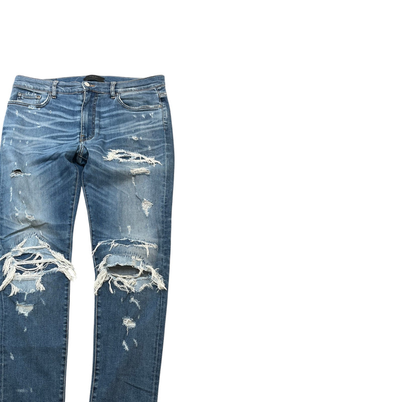 Men's Super Repair Jeans Blue Size XL / W36