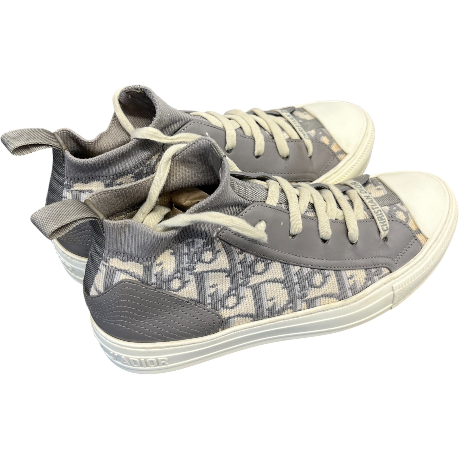 Women's Walk'N'Dior High Trainers Grey Size EU 36.5 / UK 3.5 - Photo 8
