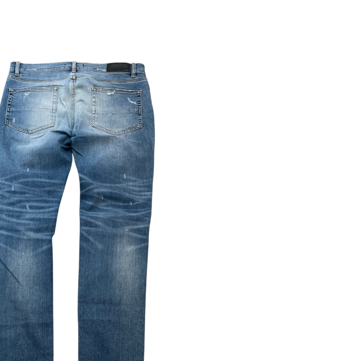 Men's Super Repair Jeans Blue Size XL / W36 - Photo 4