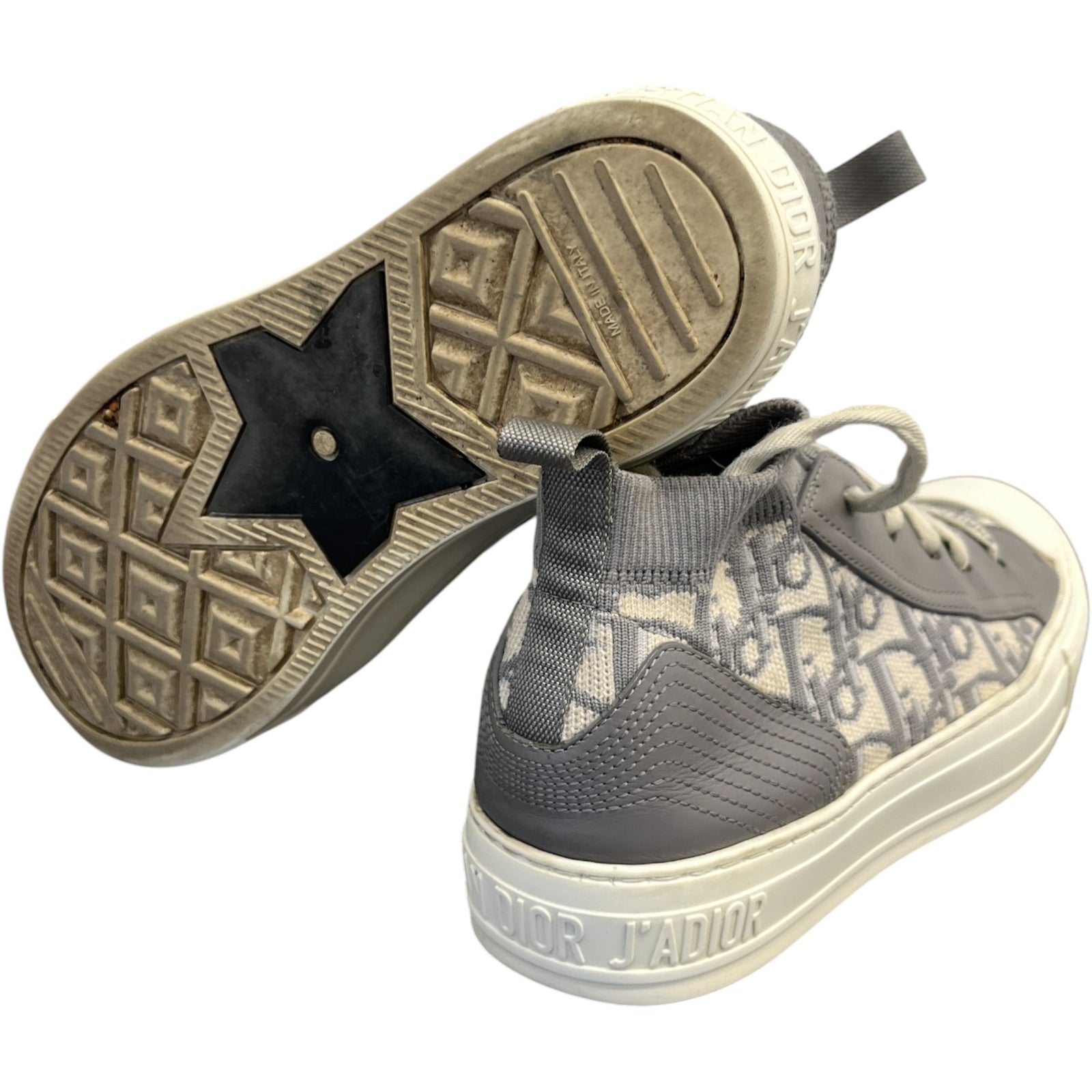 Women's Walk'N'Dior High Trainers Grey Size EU 36.5 / UK 3.5 - Photo 10