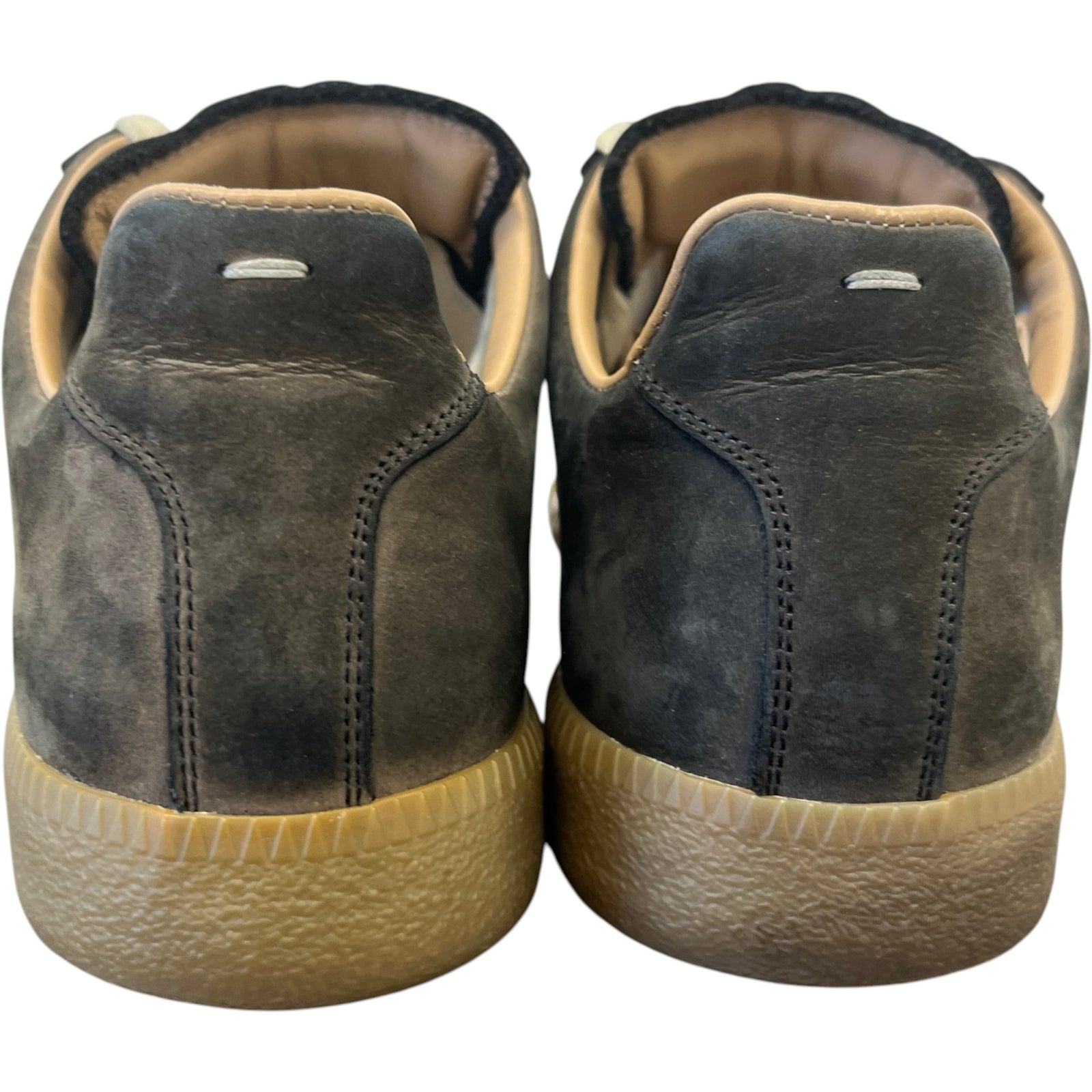 Men's Paint Replica Low Trainers Black Size UK 6 / EU 40 - Photo 7