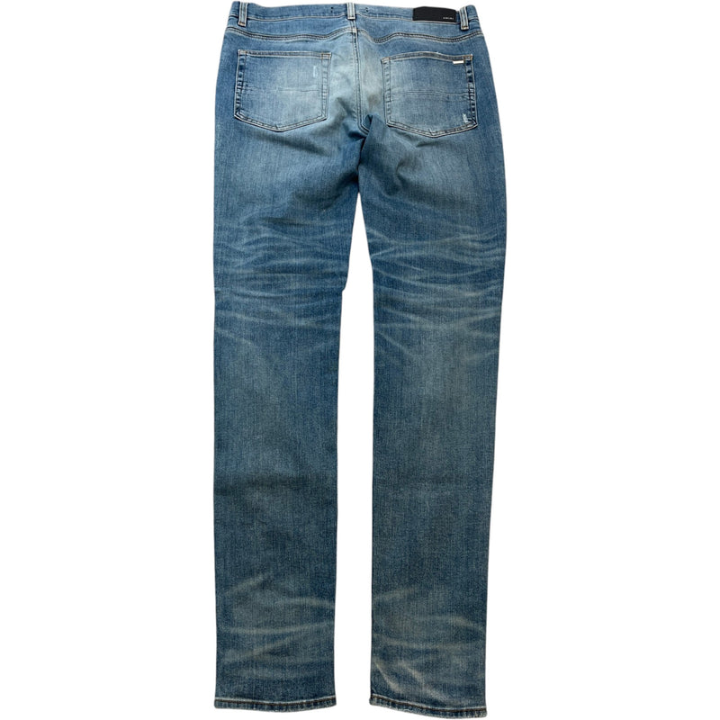 Men's Distressed MX1 Jeans Blue Size XL / W36
