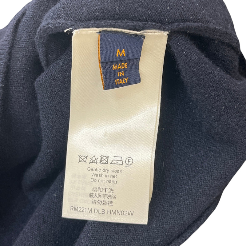 Men's X Nigo Intarsia Jacquard Dragon Sweatshirt Navy Size M