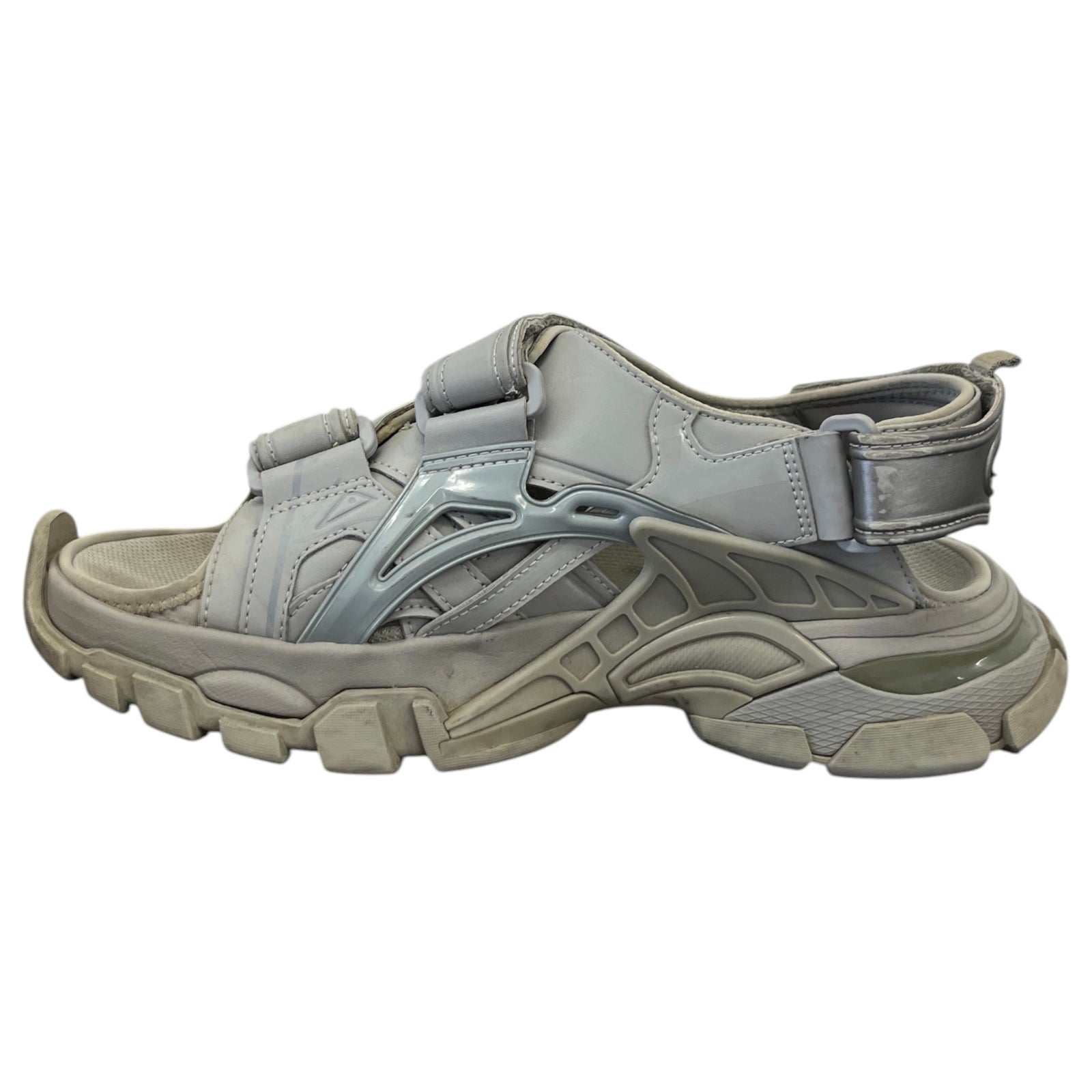 Men's Track Sandals Grey Size UK 6 / EU 40 - Photo 2