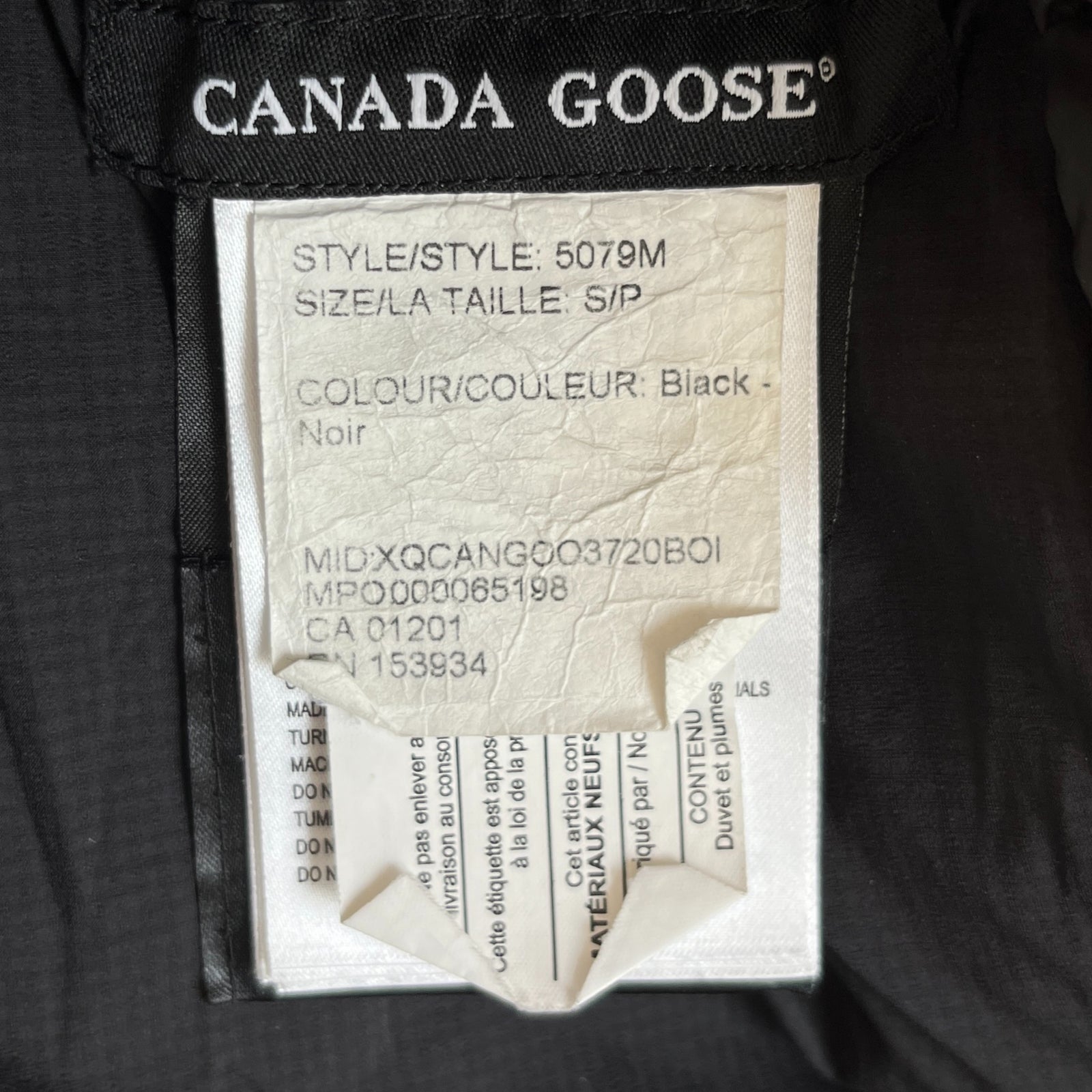 Men's Lodge Down Jacket Black Size S - Photo 6