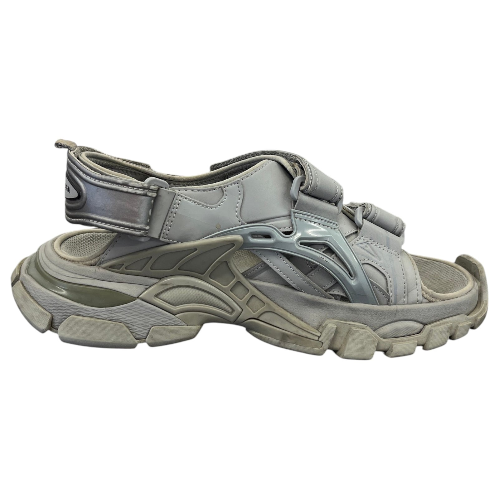 Men's Track Sandals Grey Size UK 6 / EU 40 - Photo 4