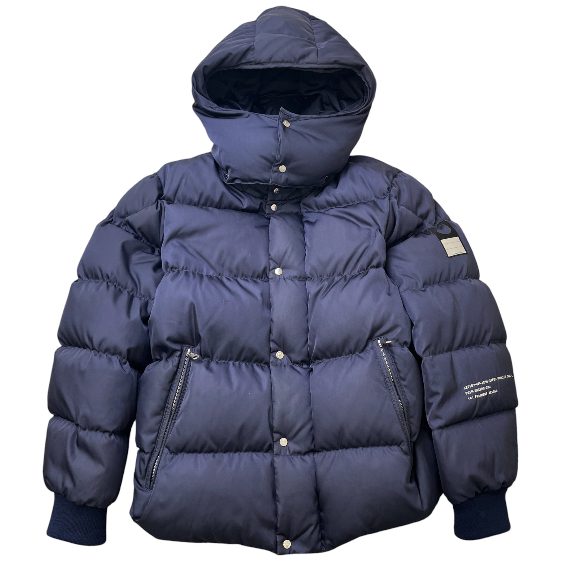 Men's Fragment Falcon Down Jacket Navy Size L – Label Source