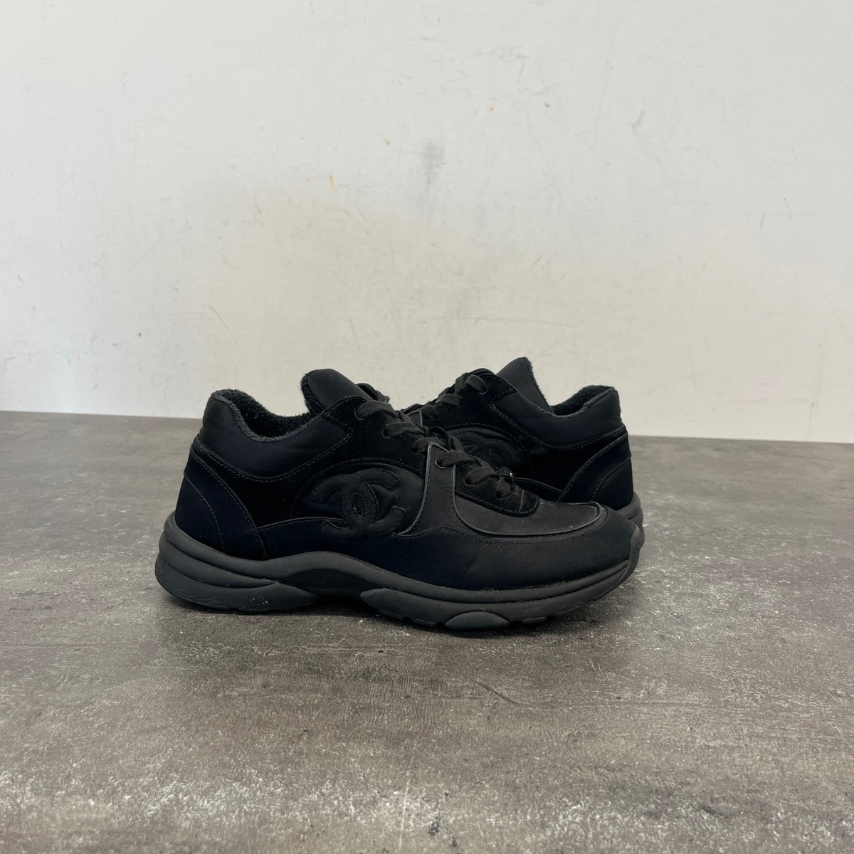 Women's CC Runner Low Trainers Black Size UK 7 / EU 40 - Photo 12