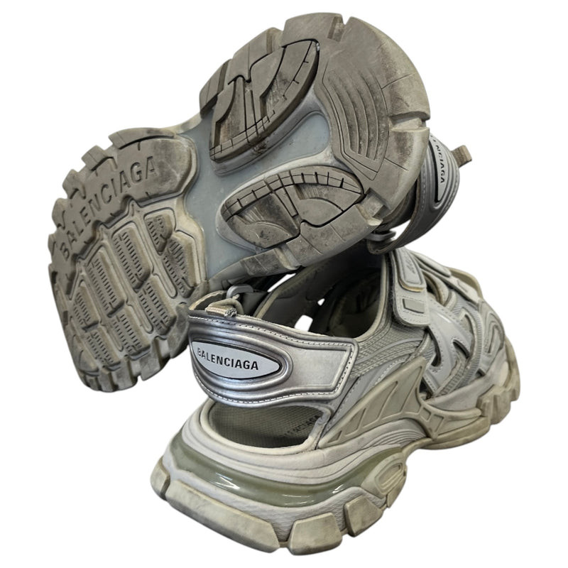 Men's Track Sandals Grey Size UK 6 / EU 40