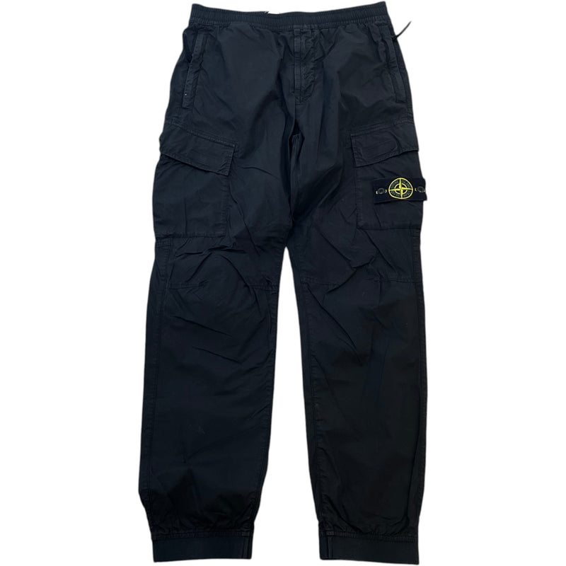 Men's Applique Logo Cargos Black Size M / W32