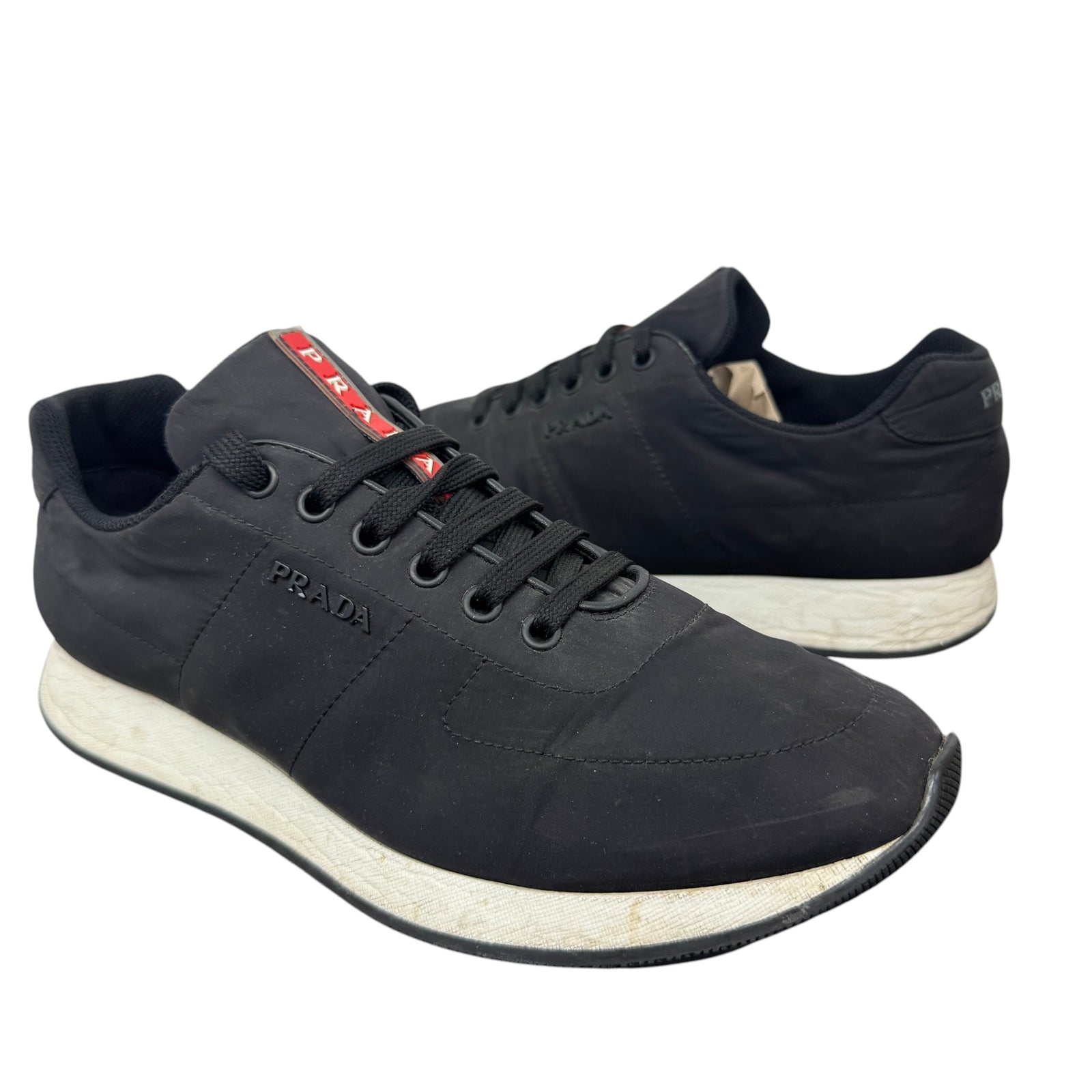 Men's Linea Rossa Low Trainers Black Size EU 41.5 / UK 7.5 - Photo 3