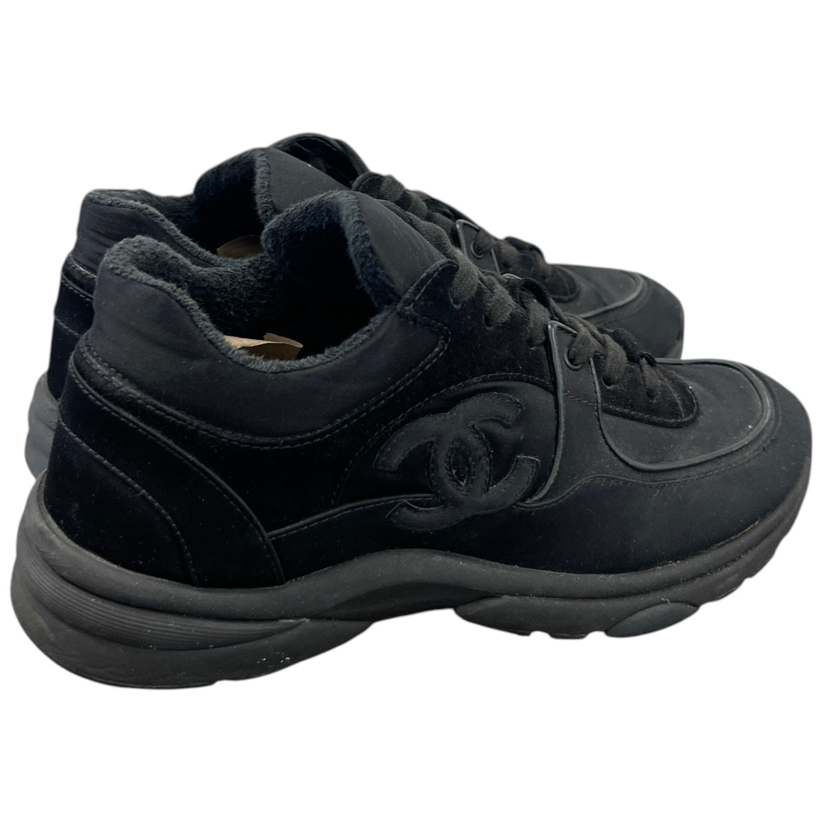 Women's CC Runner Low Trainers Black Size UK 7 / EU 40 - Photo 8