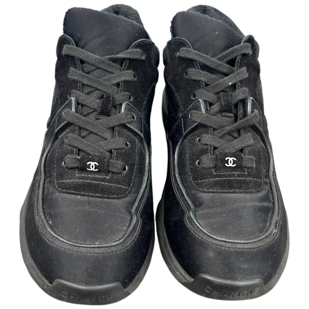 Women's CC Runner Low Trainers Black Size UK 7 / EU 40 - Photo 6