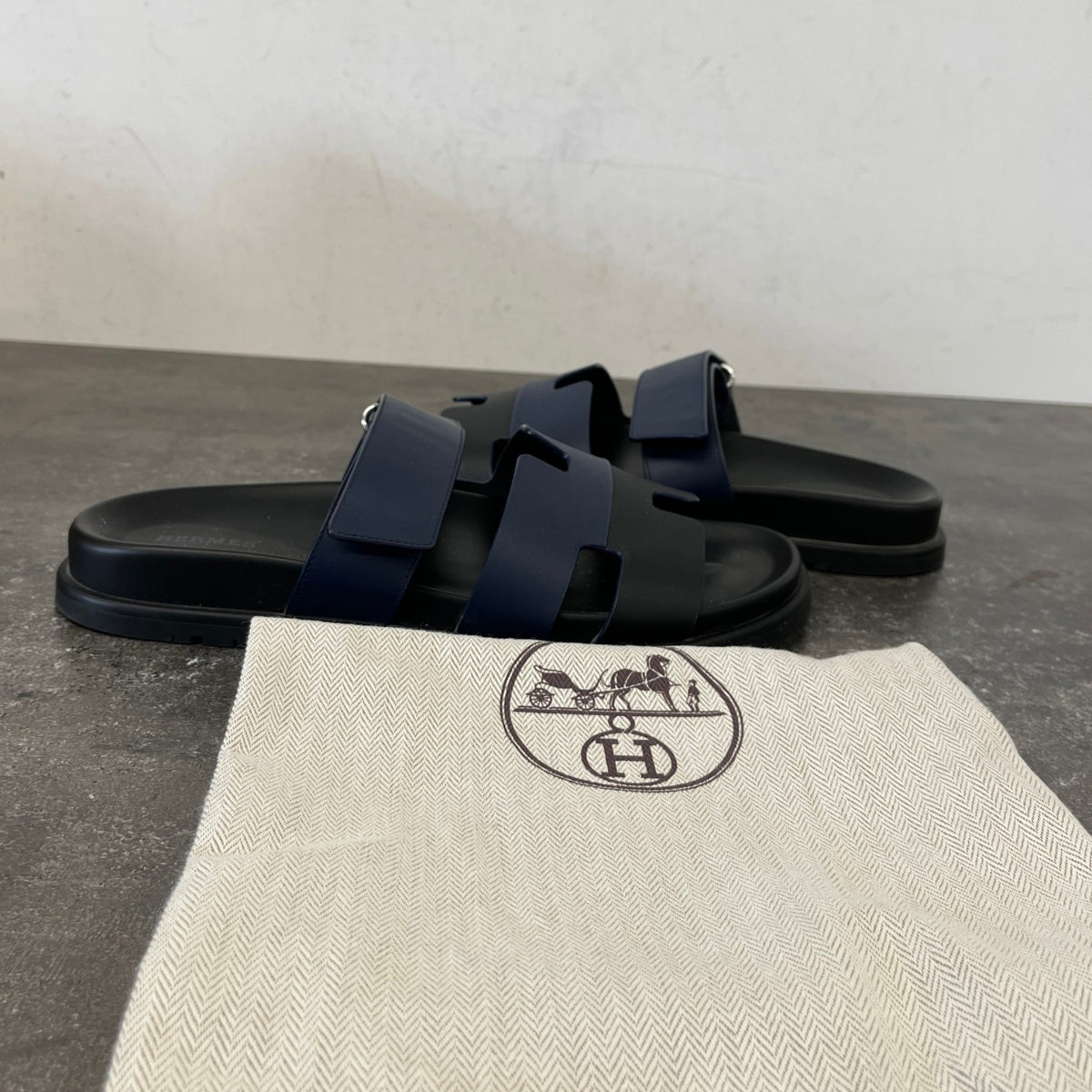 Men's Chypre Sandals Black Size UK 6 / EU 40 - Photo 11