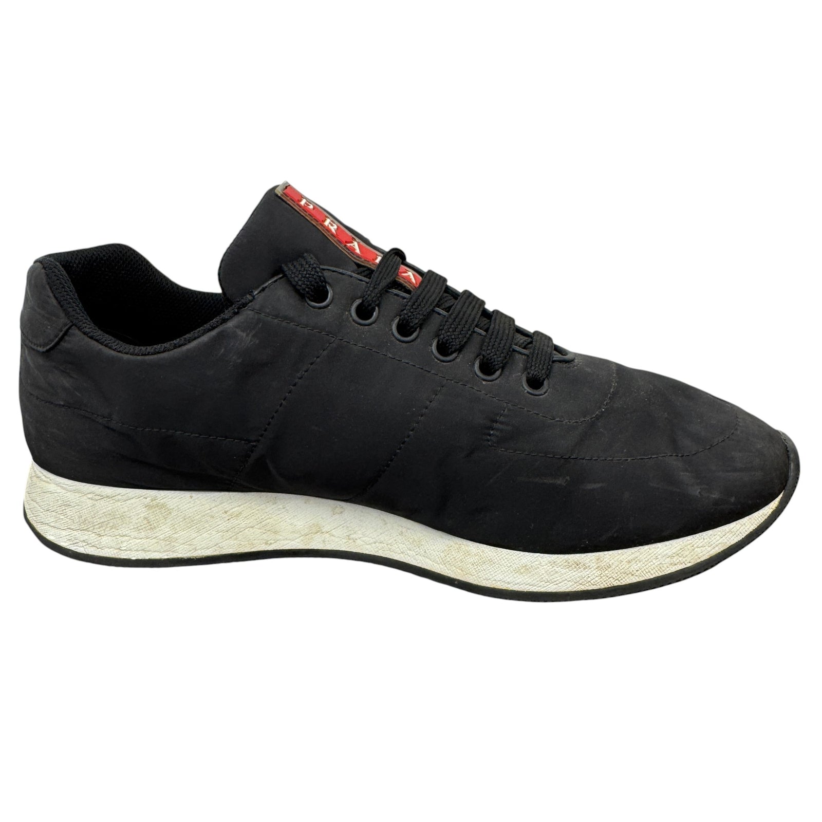 Men's Linea Rossa Low Trainers Black Size EU 41.5 / UK 7.5 - Photo 7