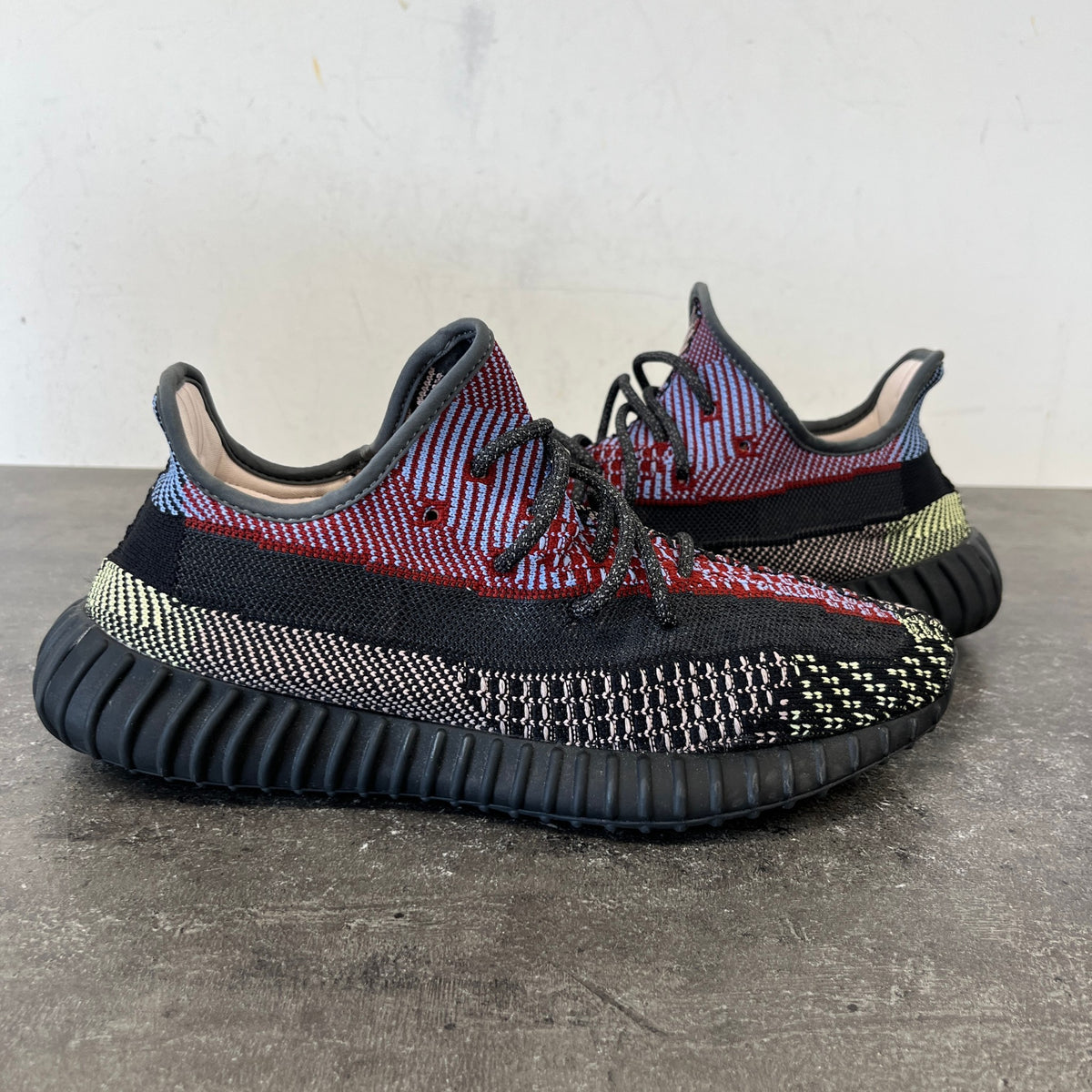 Men's Boost 350 V2 Low Trainers Black Size UK 10.5 / EU 44.5 - Photo 12