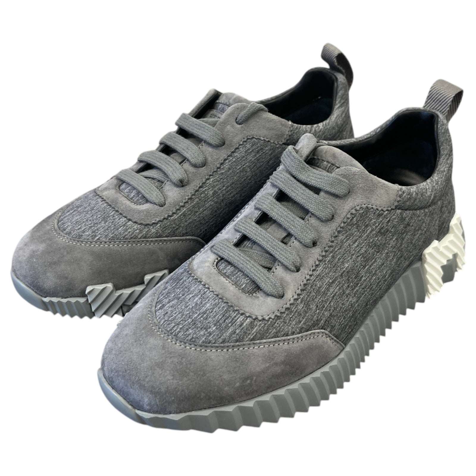 Women's Bouncing Low Trainers Grey Size UK 2 / EU 35 - Photo 9