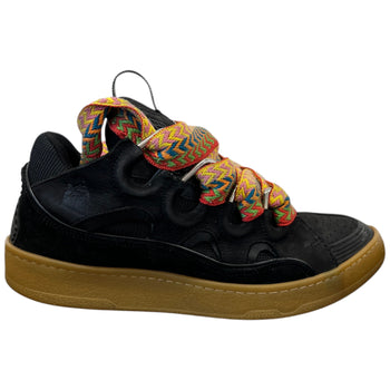 Men's Curb Low Trainers Black Size EU 41 / UK 7