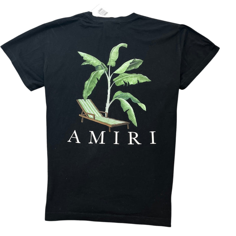 Men's Banana Tree T-Shirt Black Size L