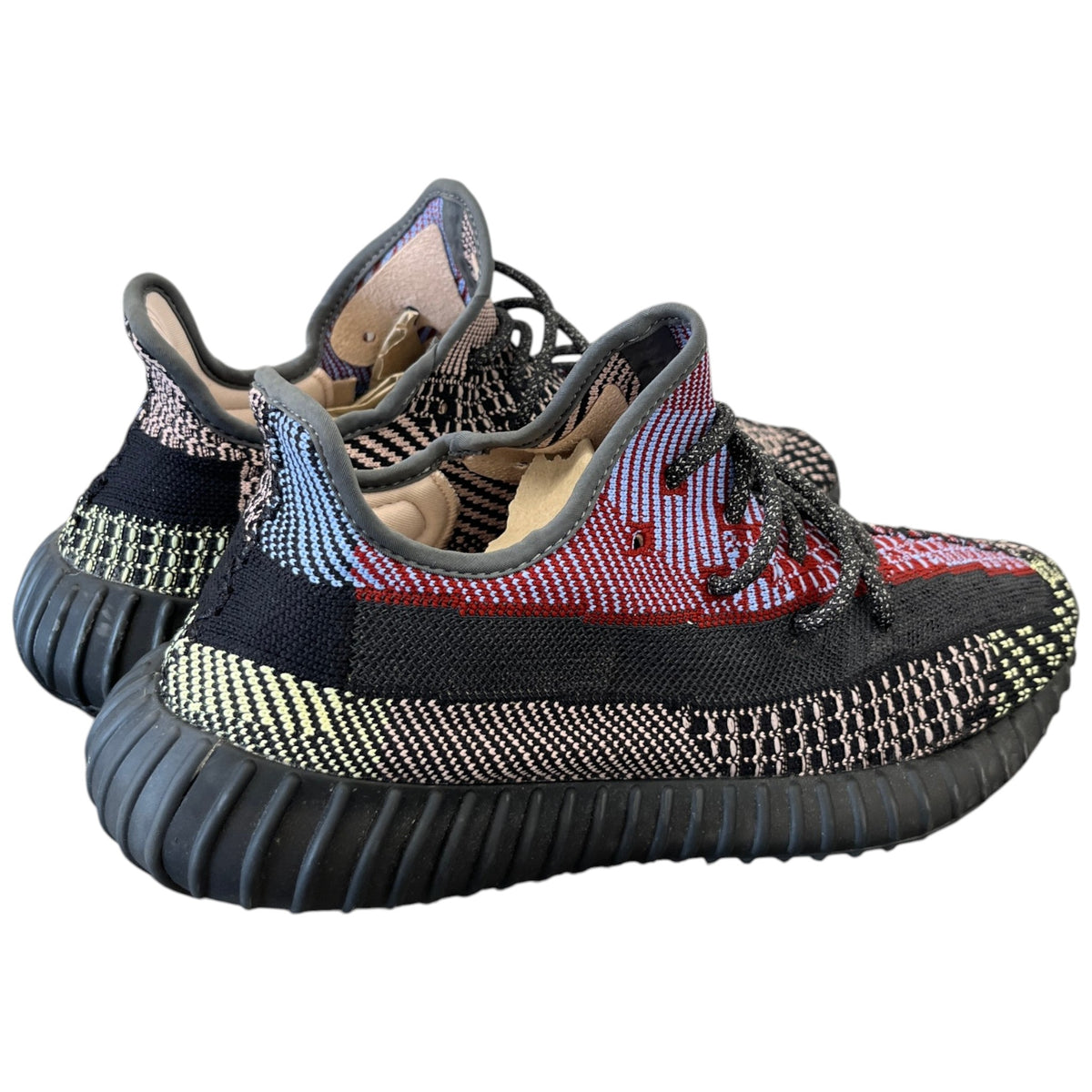 Men's Boost 350 V2 Low Trainers Black Size UK 10.5 / EU 44.5 - Photo 8