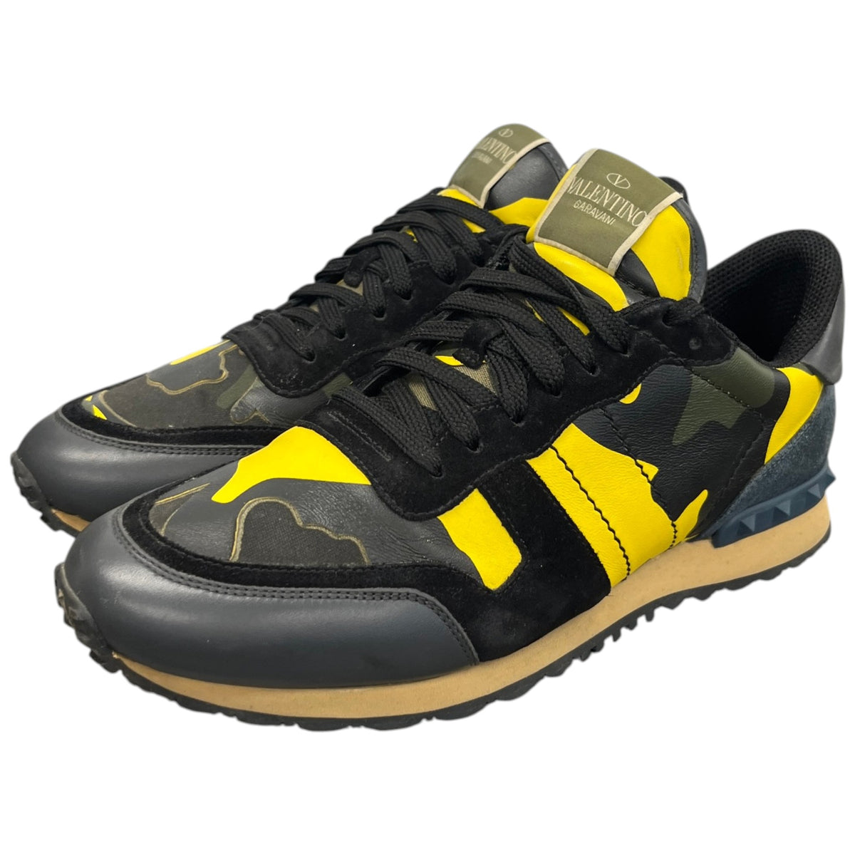 Men's Rockrunner Low Trainers Black Size UK 8 / EU 42 - Photo 9